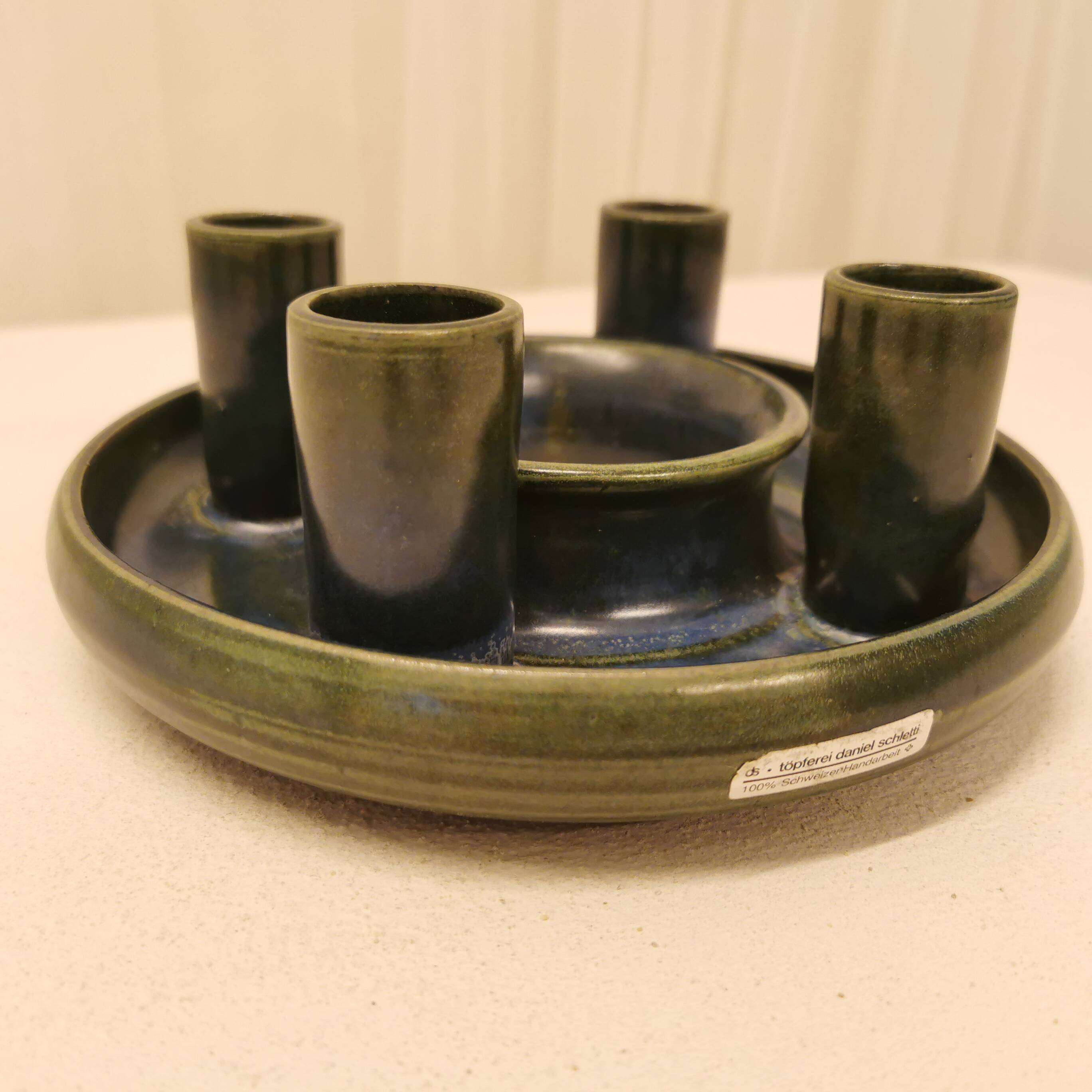 Ceramic candle holder