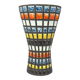 Vase Diabolo M44 décor « Pyjama » Roger Capron