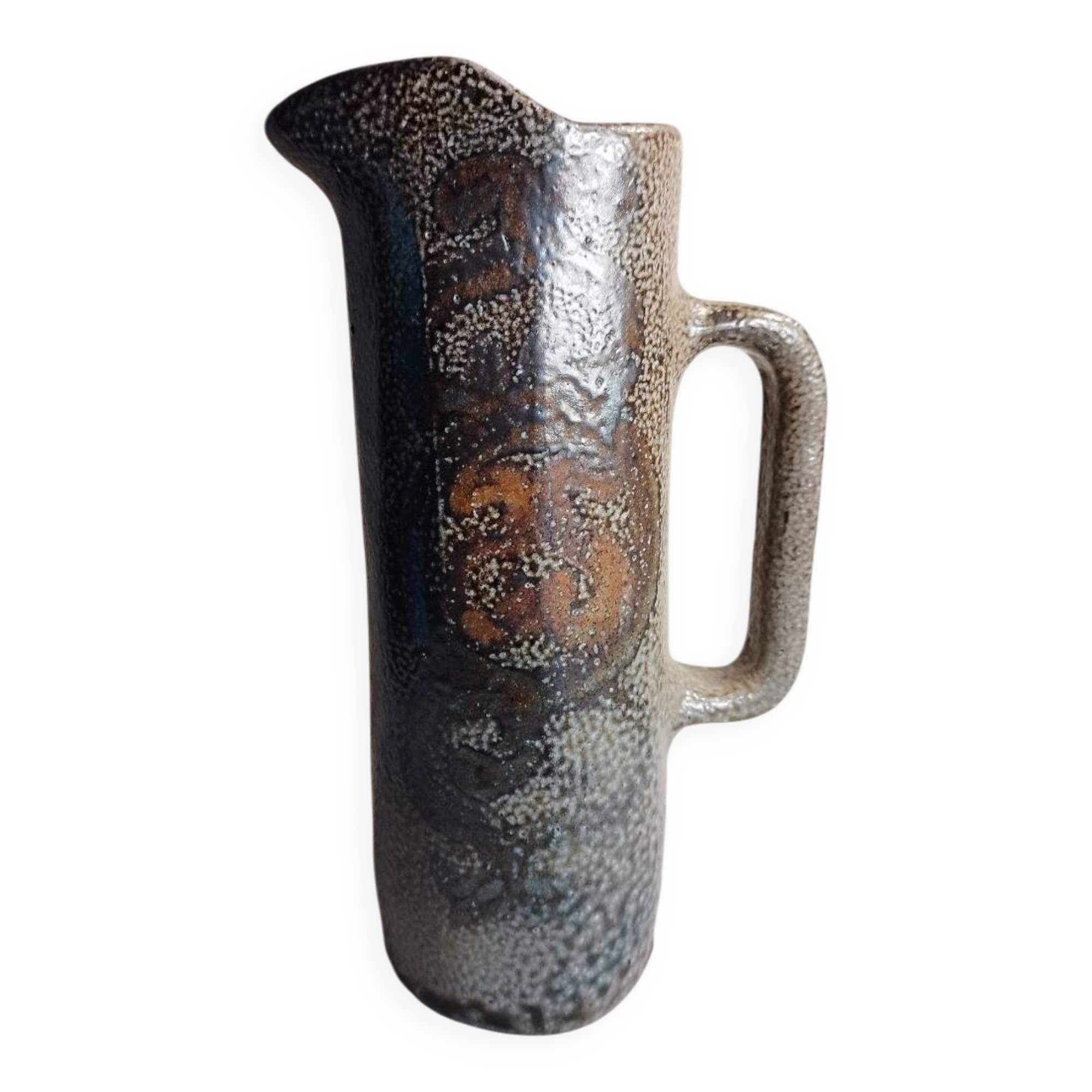 Jug, stoneware vase by J. C. Monange