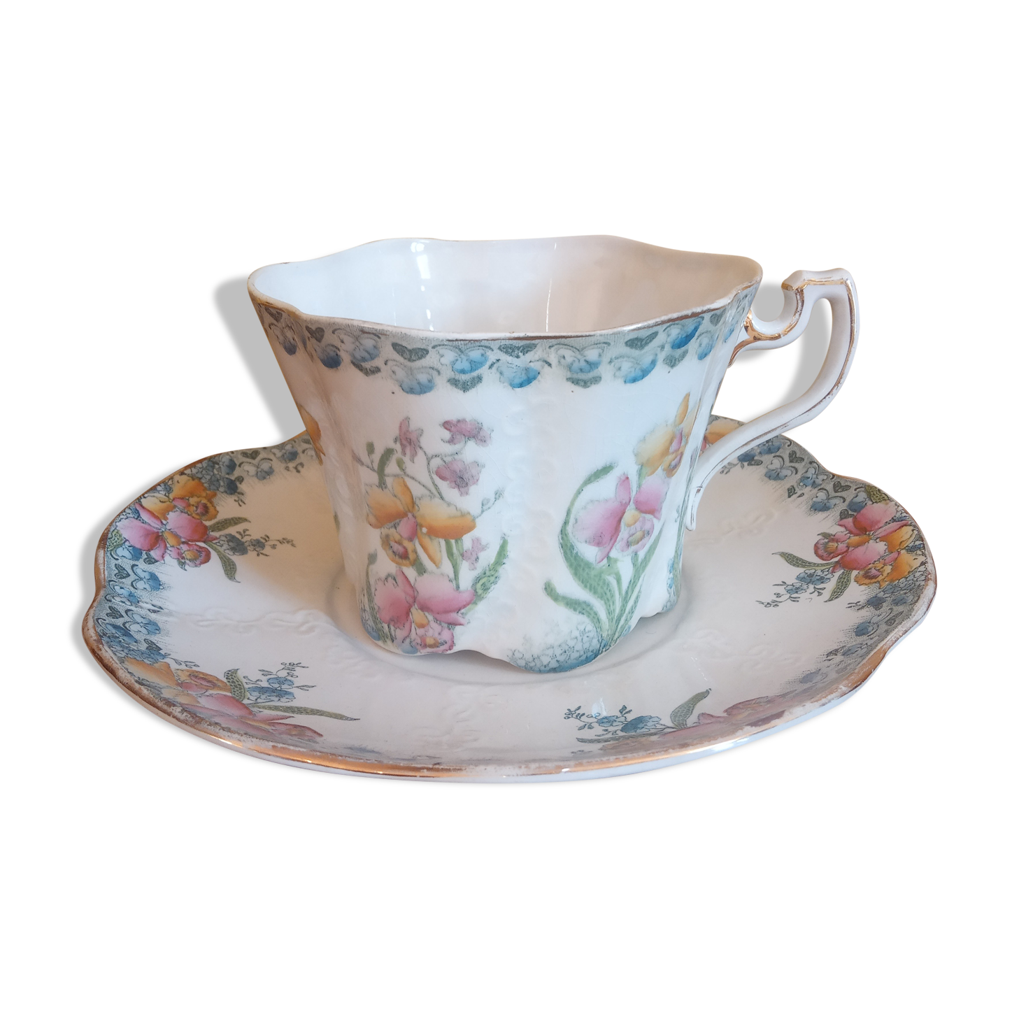 Tasse et soucoupe Lunéville