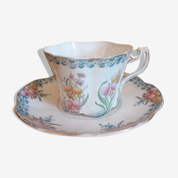 Cup and saucer Lunéville