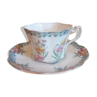 Tasse et soucoupe Lunéville