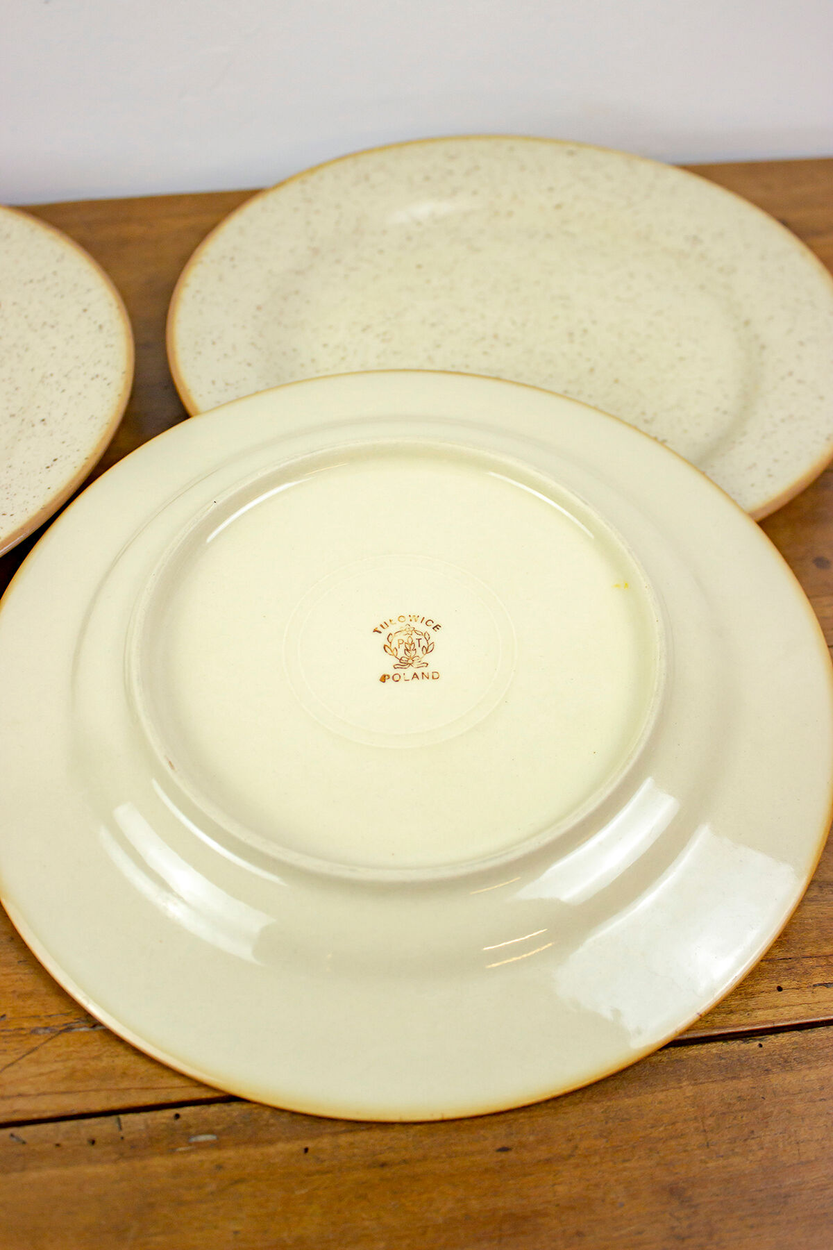 3 assiettes en grès - Tulowice