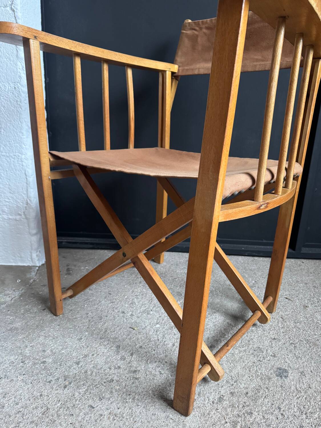 Director's chair from the 1950s.