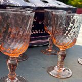Set of 6 Luminarc Rosaline Stem Glasses - Stemglasses Model No. 5 (12