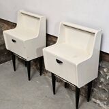 Paire de tables de chevet