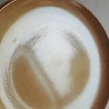 Set of 6 flat plates in Brenne stoneware from France vintage