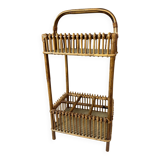 Rattan bottle holder