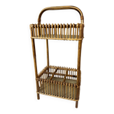 Rattan bottle holder