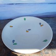 Round dish 30cm Gien franklin 1960
