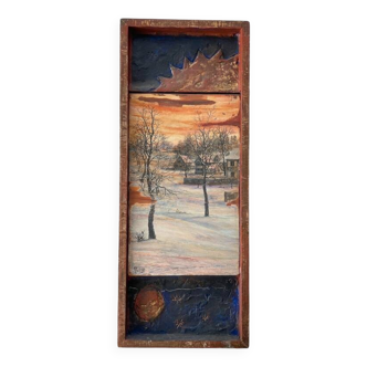 "Traces and Memory" 1997 - 37x14.5 cm