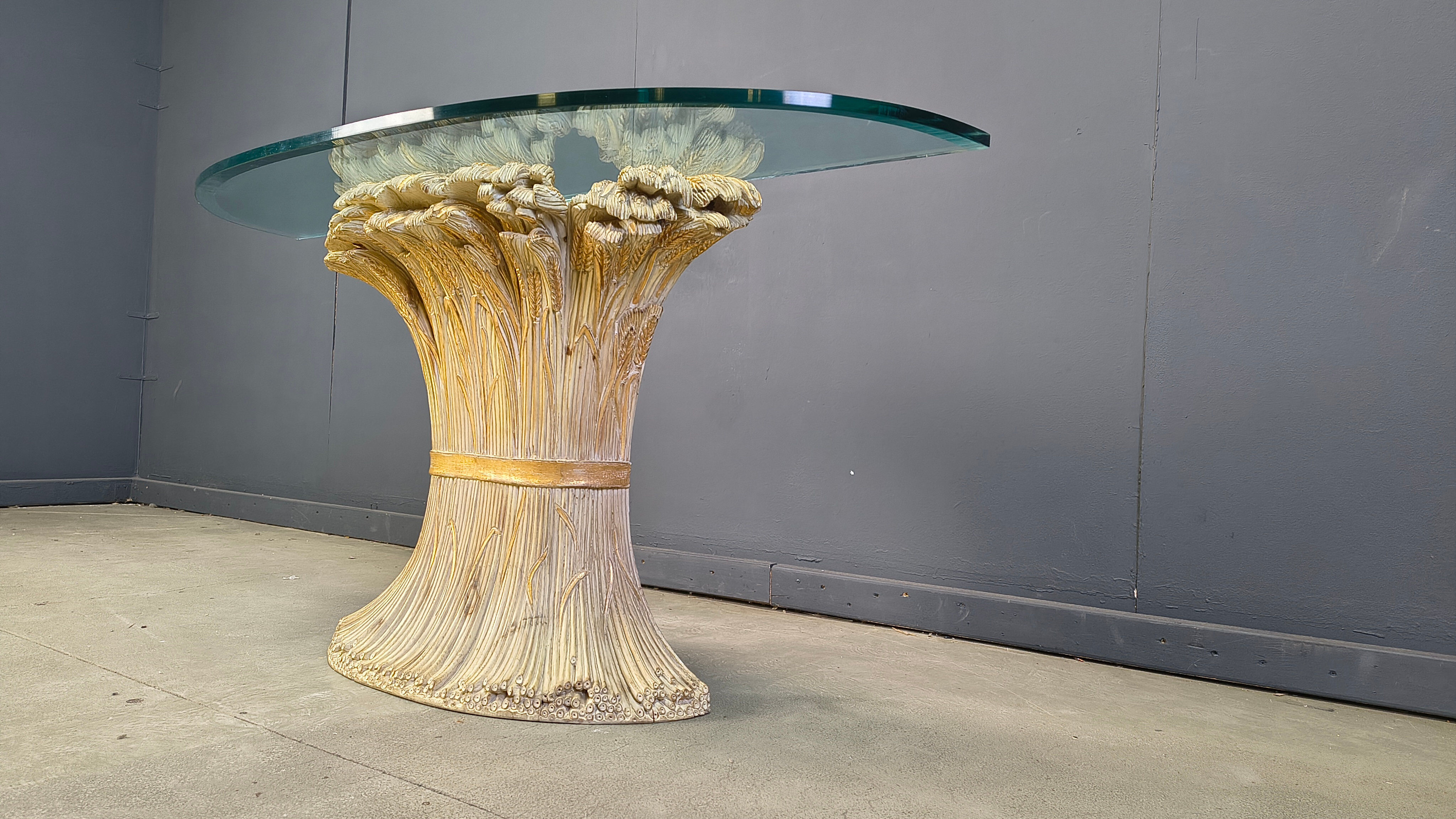 Sheaf of wheat console by Franco Chelini, 1970s