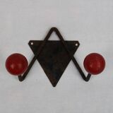 Two-ball patère