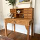 Magnificent Art Deco style secretary desk in old wood
