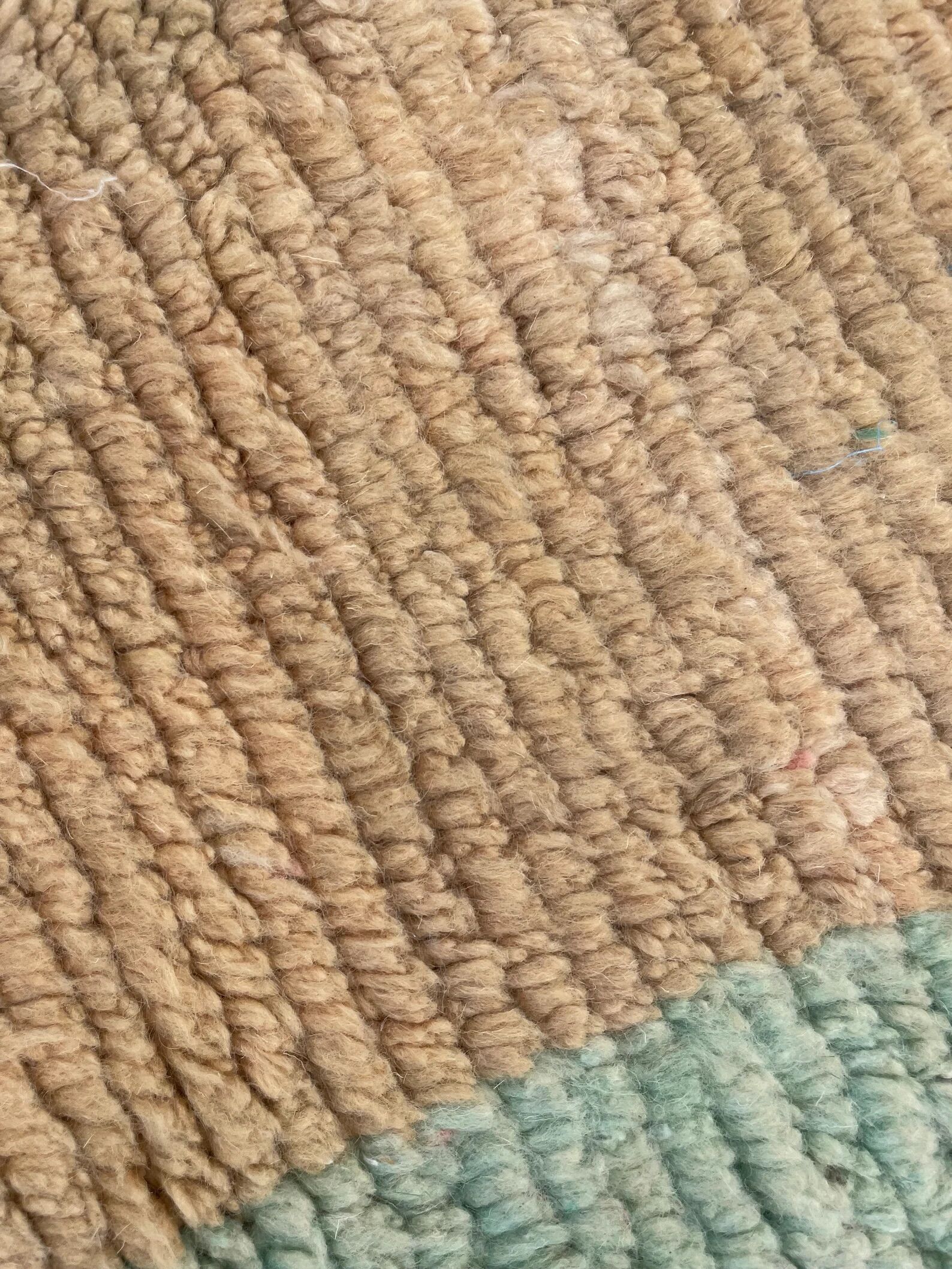 Large Moroccan Berber Boujad Authentic Wool Rug