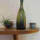 Champagne bottle, blown ancient