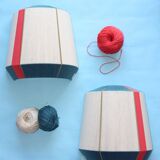 Wall light l'Epicurienne peacock coral