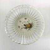 Round chiselled glass ceiling