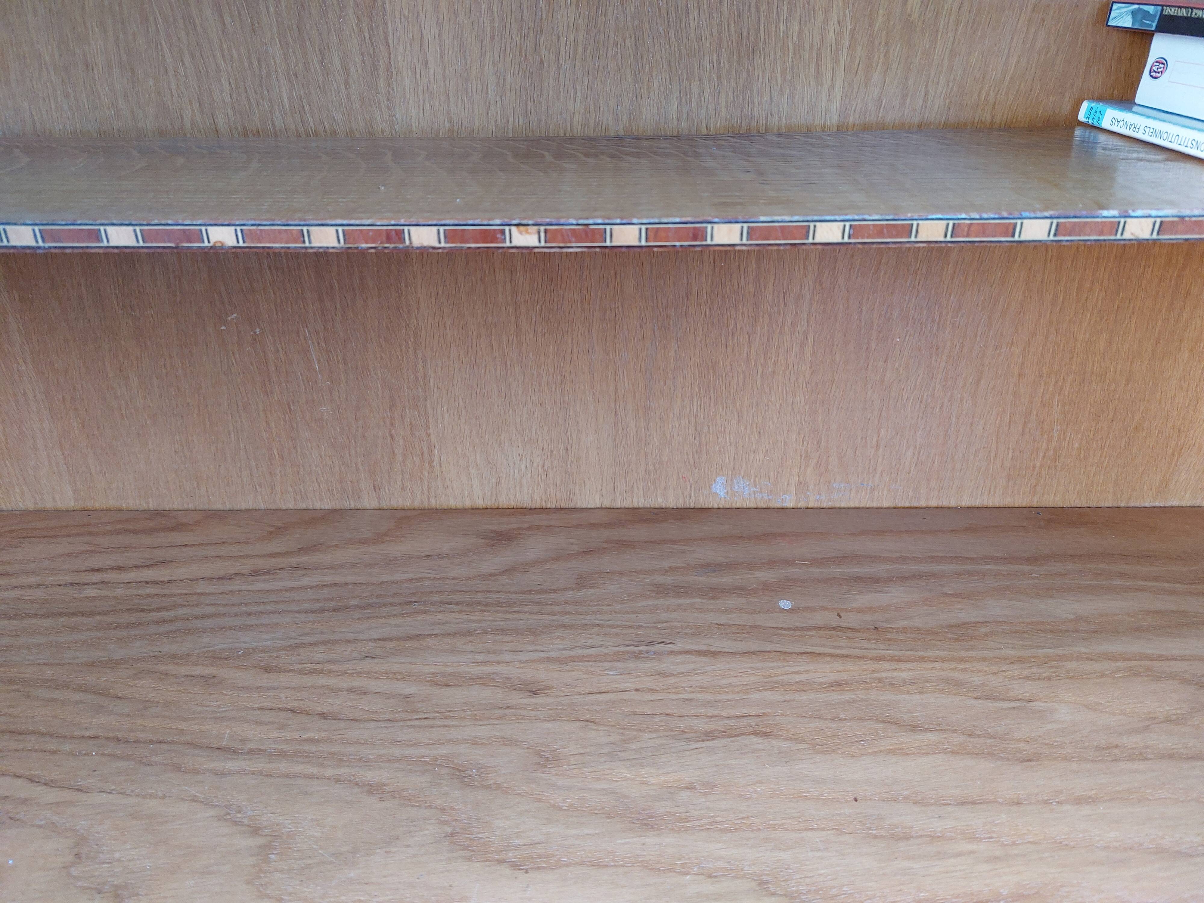 Secretary, drawers with wicker