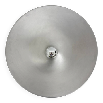 Lampe à disque de design du milieu du siècle, années 1970 attribuée à Charlotte Perriand pour Les Arcs