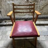 Pair of vintage modernist armchairs from the 50s