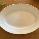 Oval dish - orchia earthenware