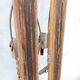 Pair skis 1950 with baton
