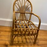 Small rattan chair for children