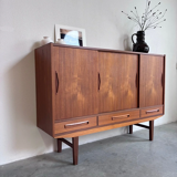 Vintage Danish highboard teak
