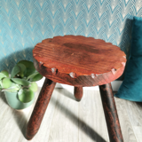 Vintage tripod stool