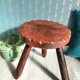 Vintage tripod stool