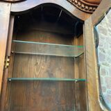 Wall cabinet XIXth in walnut
