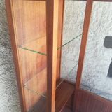 Vitrine en teck
