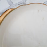 Plat à gateaux Villeroy et Boch modèle Mettlach made in Germany , fait à la main