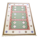 Hand-woven kilim true vintage ethnic wool rug, 70s 80s