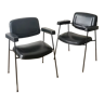 Pair of CM197 armchairs by Pierre Paulin for Thonet
