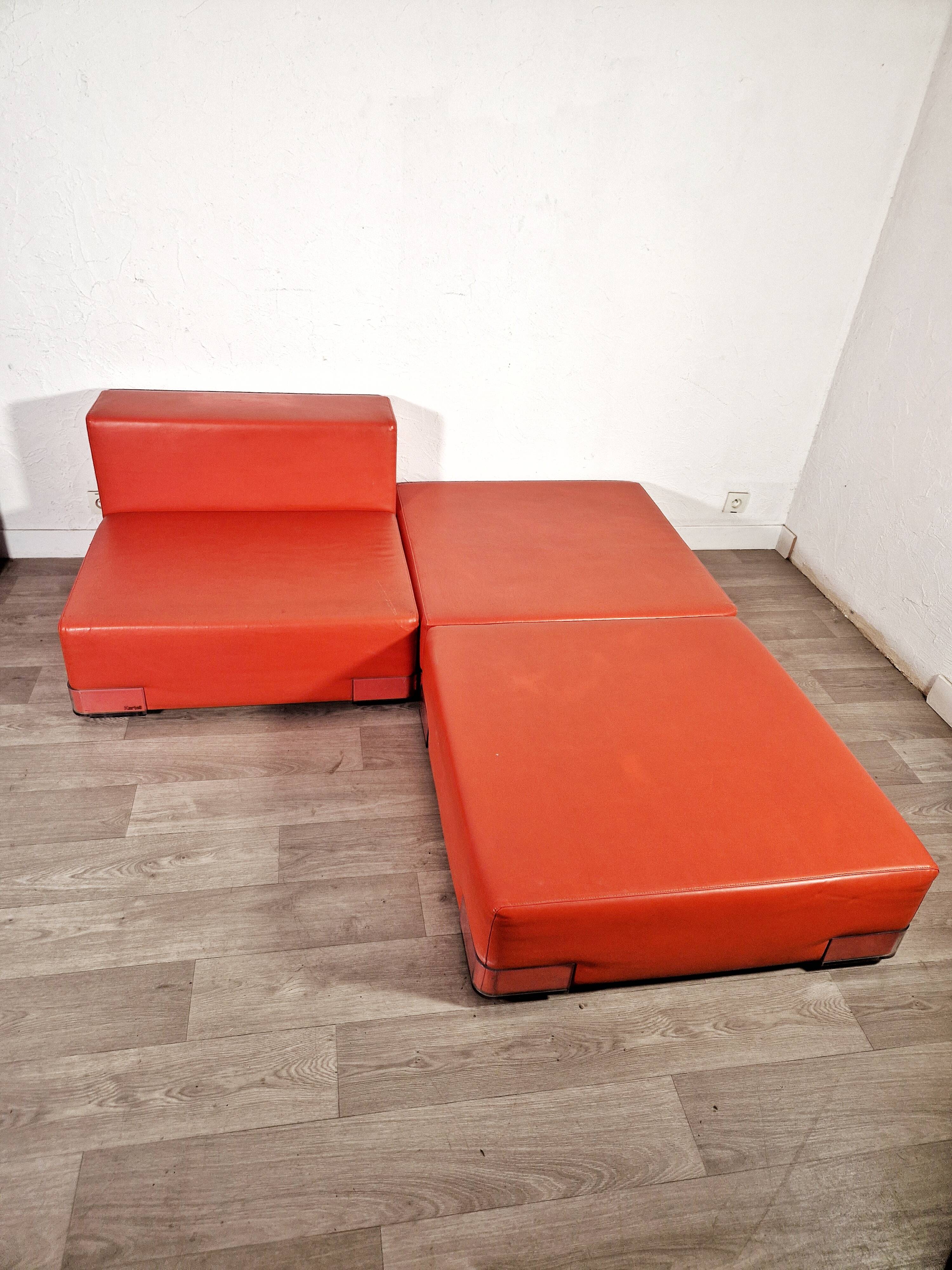 Canapé Kartell Plastic