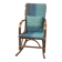 Rocking-chair en rotin