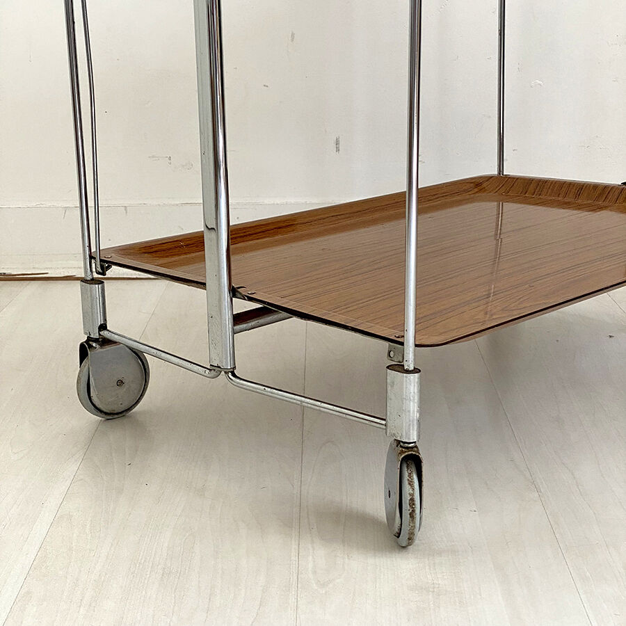 Folding service with vintage roulette 80's