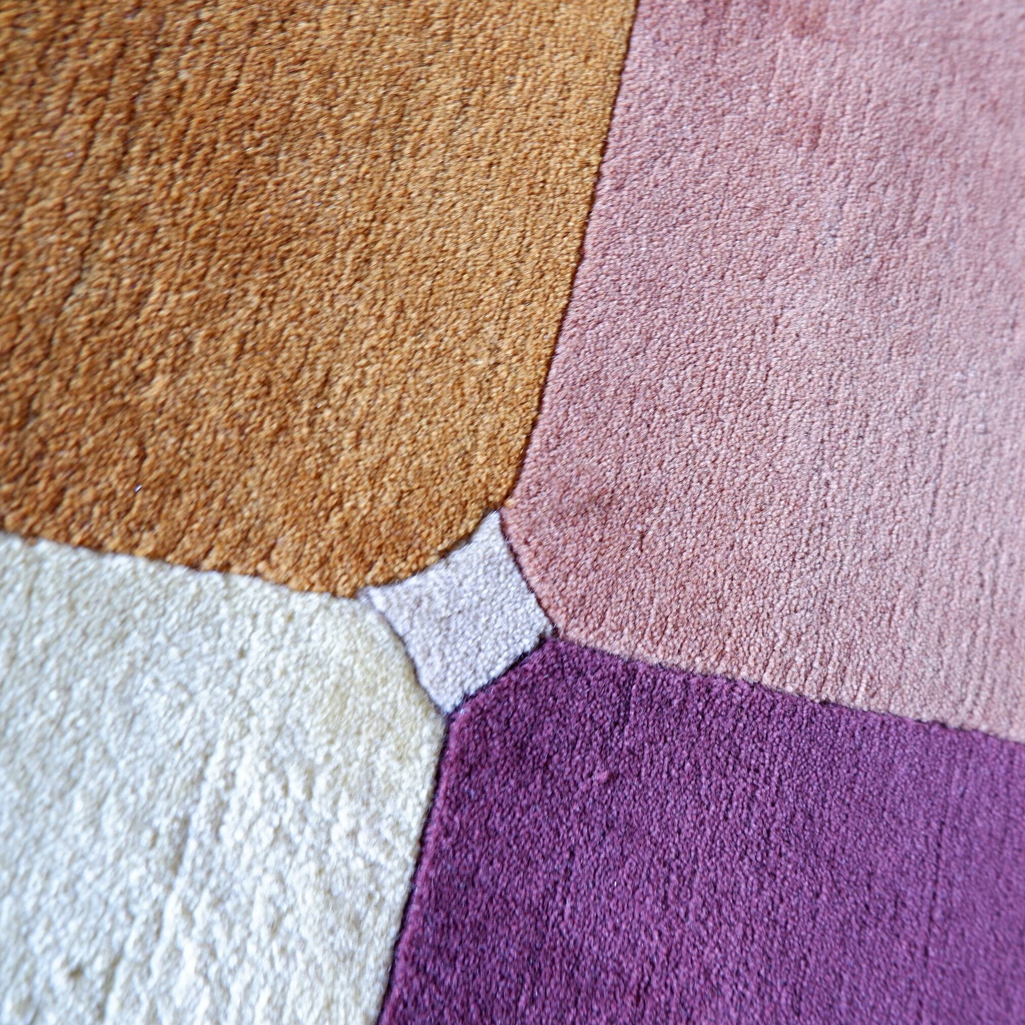Wool velvet carpet "Robert Le Héros" Paris - 1990s 186x278