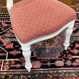 Set of 6 English Victorian style mahogany chairs.