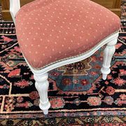 Set of 6 English Victorian style mahogany chairs.