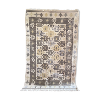 Tapis kilim tissé à la main en coton laine 150x240 cm