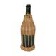Wicker coated bottle