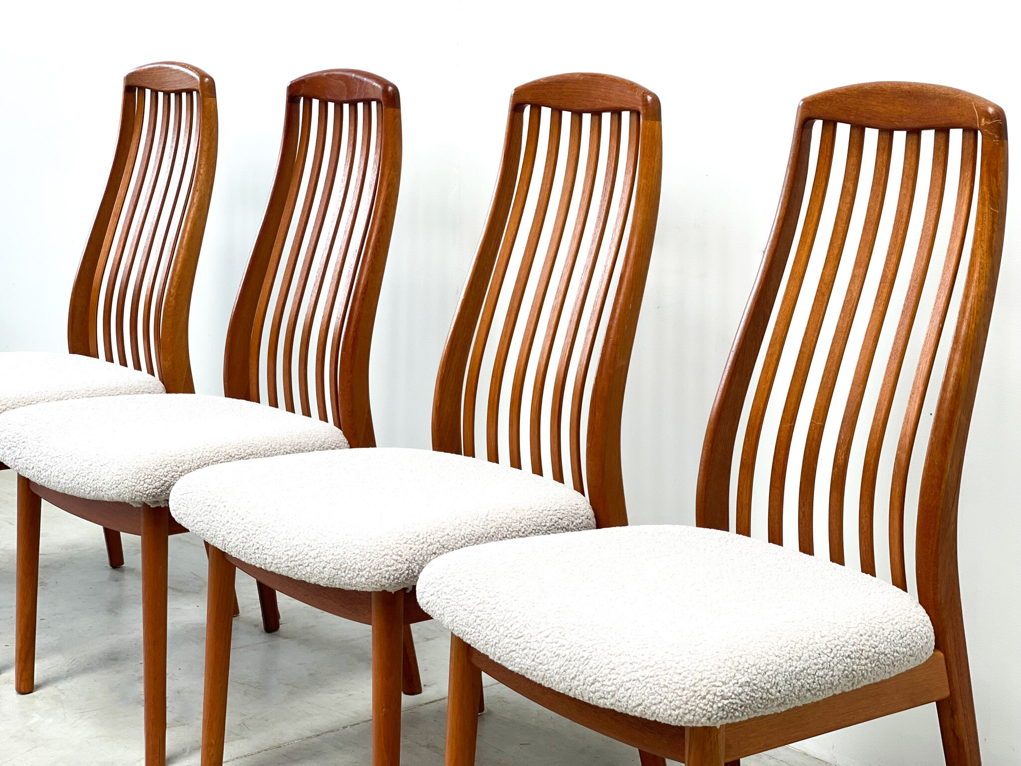 4 dining chairs by Preben Shou Denmark