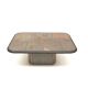 Vintage brutalist coffee table by Fedam from the 1980s