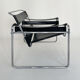 Fauteuil Wassily design Marcel Breuer