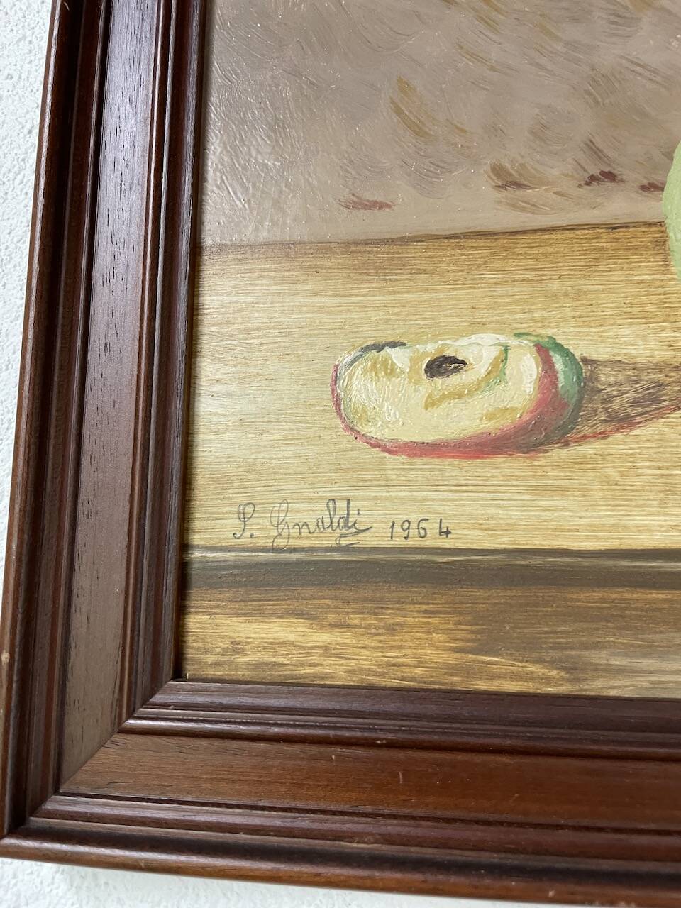 Oil painting still life 1964