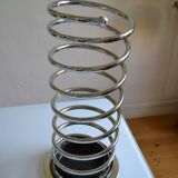Chrome metal spring umbrella holder