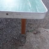 Vintage wooden formica kitchen table